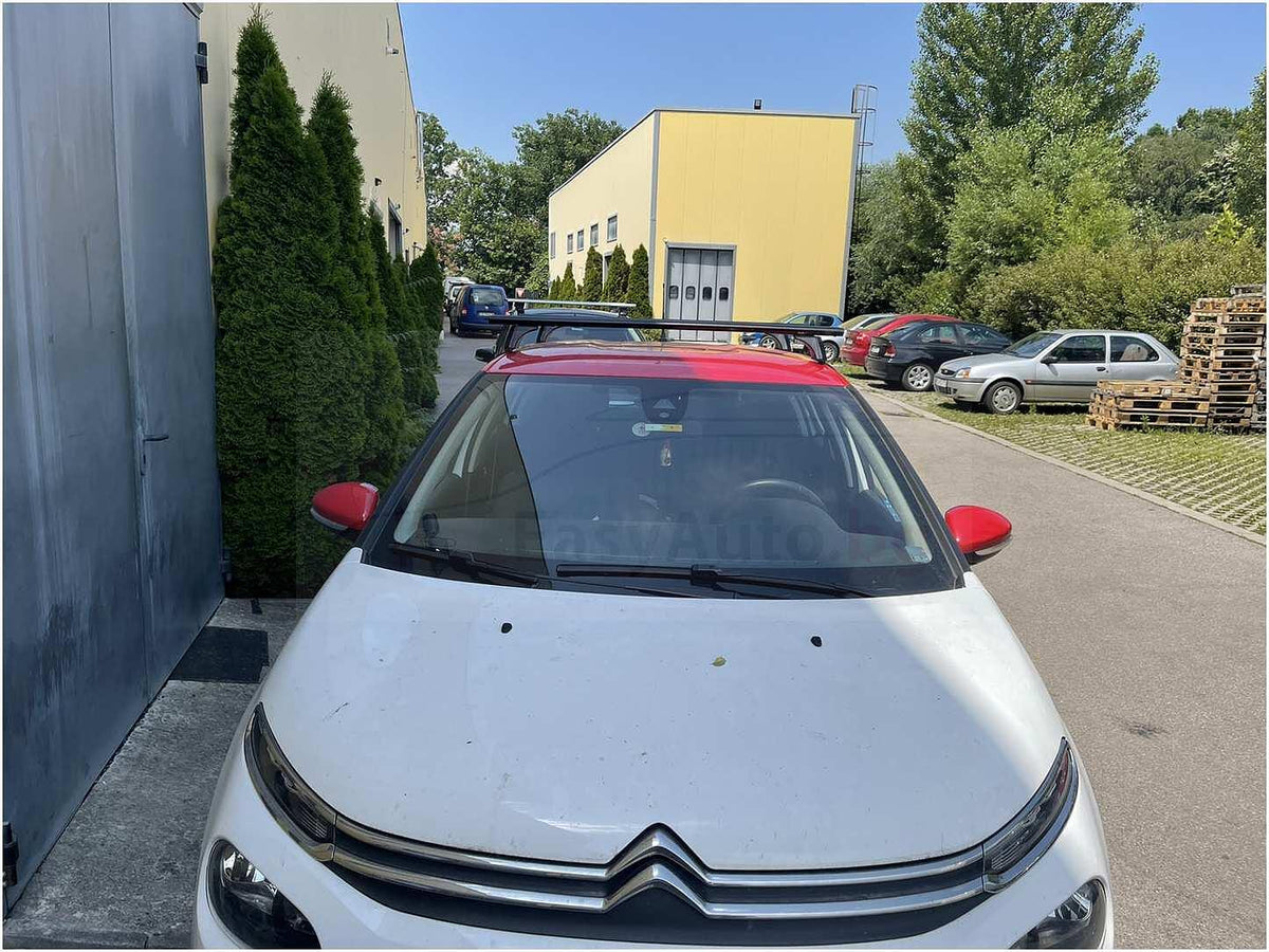Черни aеродинамични aлуминиеви греди Cruz Airo Dark T за Citroen C3 модел от 2017 година и нагоре