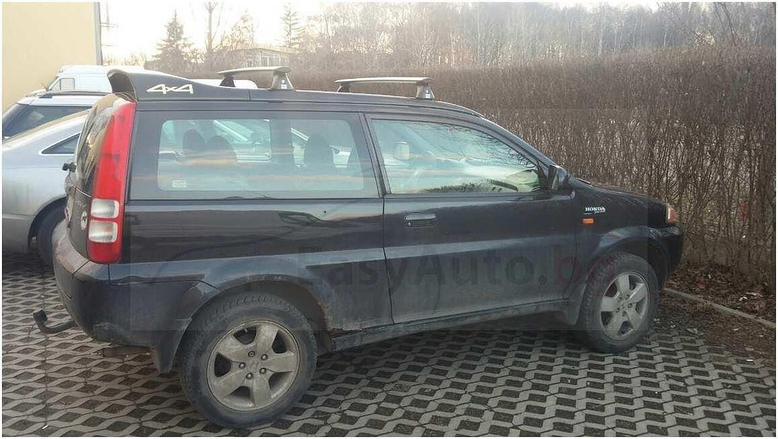 Черни Аеродинамични Алуминиеви греди Cruz Airo Dark за Honda HR-V модел 99-2005 година (със спойлер на тавана)