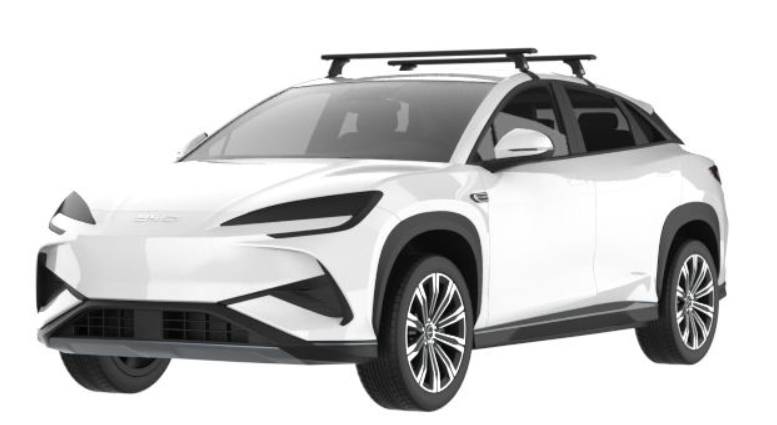 Черни Аеродинамични Алуминиеви греди Cruz Airo Dark T за BYD Sealion 7 модел от 2024 година и нагоре с гол таван