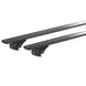 Черни аеродинамични алуминиеви греди Nordrive RAIL SILENZIO Black 120 см. за автомобили с Вградени надлъжни греди