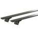 Черни аеродинамични алуминиеви греди Nordrive RAIL SILENZIO Black 127 см. за автомобили с Вградени надлъжни греди