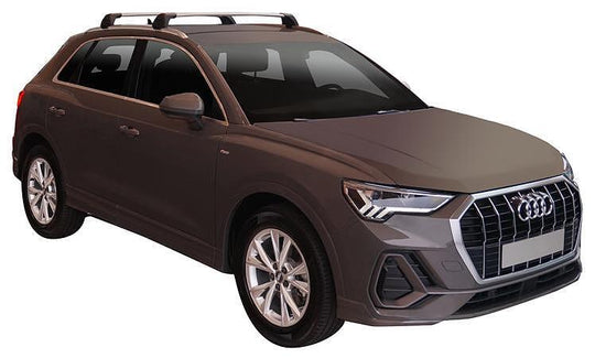 Черни аеродинамични греди Yakima Flush за Audi Q3 / RS Q3 след 2018 година