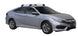Черни аеродинамични греди Yakima Flush за Honda Civic Sedan след след 2016 година