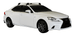 Черни аеродинамични греди Yakima Flush за LEXUS IS 250-300-350H модел след 2013 до 2024 година