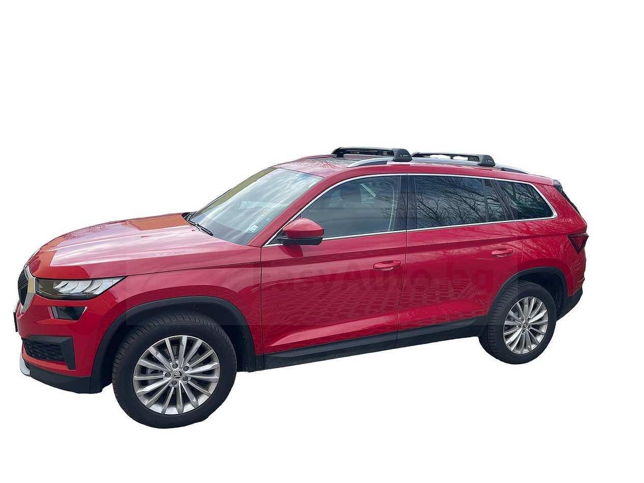 Черни аеродинамични греди Yakima Flush за Skoda Kodiaq