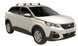 Черни аеродинамични греди Yakima Flush за Peugeot 3008 от 2016 до 2024 с вградени надлъжни греди