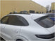 Черни аеродинамични греди Yakima Flush за Porsche Cayenne от 2018 до 2024 с вградени надлъжни греди