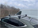 Черни аеродинамични греди Yakima ThruBar за Lexus NX от 2021 година нагоре с плътни вградени надлъжни греди