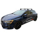 Черни аеродинамични товарни греди Silenzio Origine RF за Renault Megane 4 Хечбек модел от 2015 нагоре