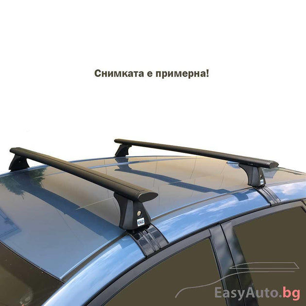 Черни аеродинамични греди за Audi A1 с 5 врати от 2019 година и нагоре