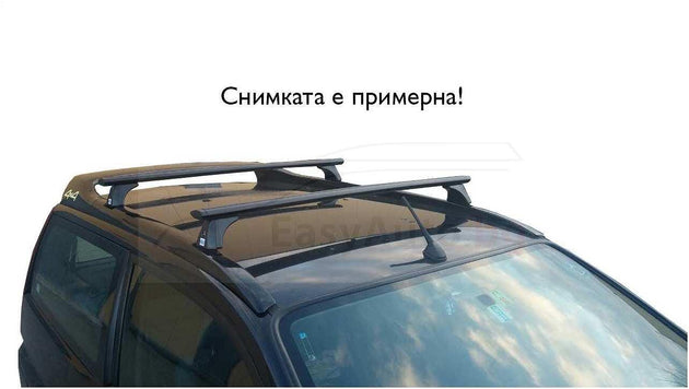 Черни аеродинамични греди за Mazda 6 седан и хечбек 2002 до 2008 година