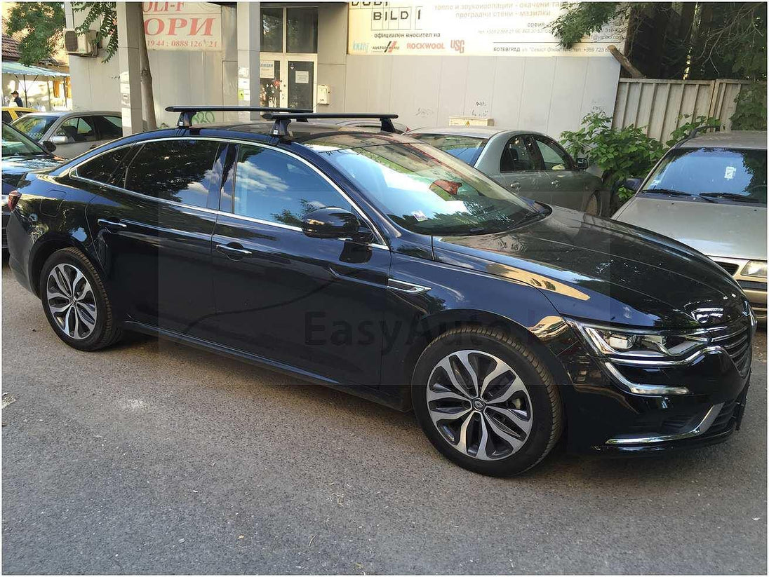 Черни аеродинамични греди за Renault Talisman седан