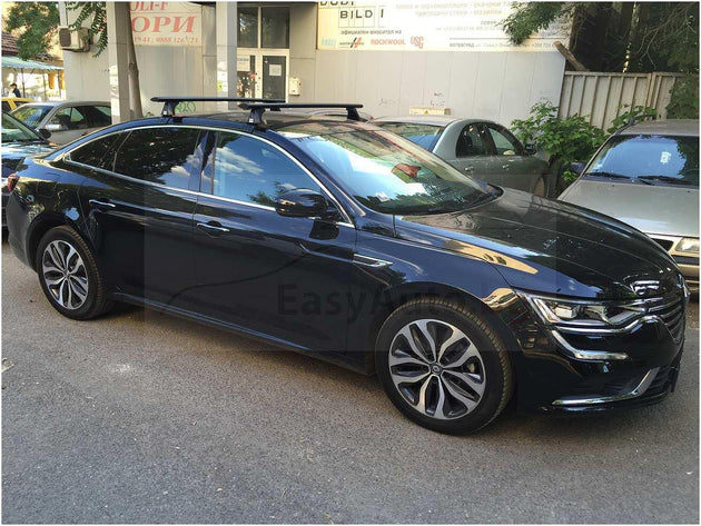 Черни аеродинамични греди за Renault Talisman седан