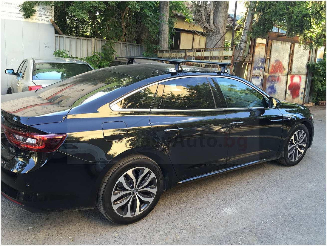 Черни аеродинамични греди за Renault Talisman седан