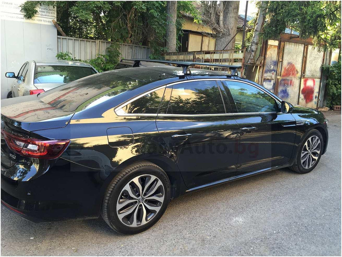 Черни аеродинамични греди за Renault Talisman седан