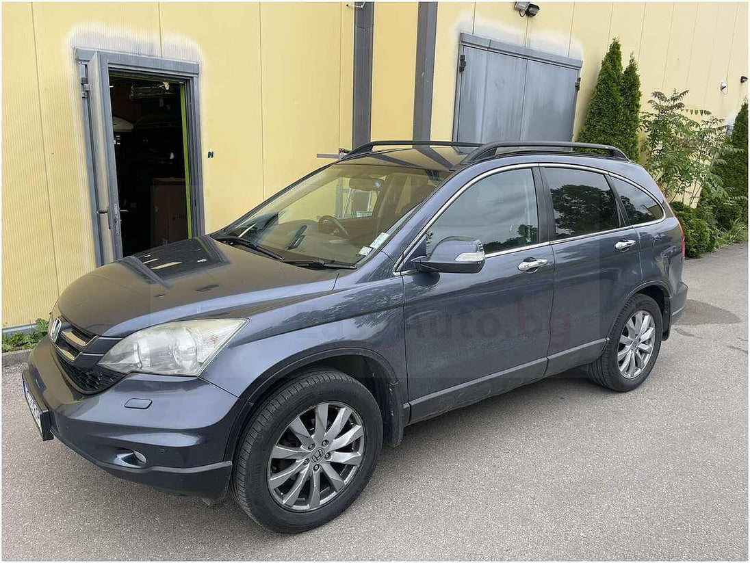 Черни надлъжни греди за Honda CRV модел от 2006 до 2012 година