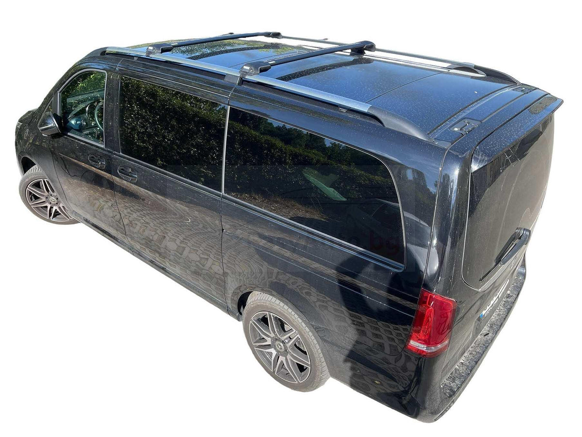 Черни напречни греди Thule WingBar Edge 7204 Black за Mercedes V-Class модел след 2014 година