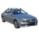 Черни супер аеродинамични греди Yakima Flush греди за Mercedes C класа W205 седан модел от 2012 до 2018 година без стъклен покрив