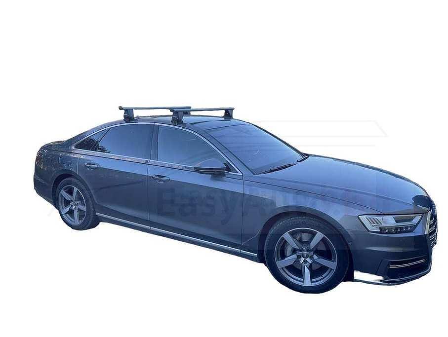 Черни товарни греди MENABO за Audi A8 Къса база модел от 2018 година и нагоре