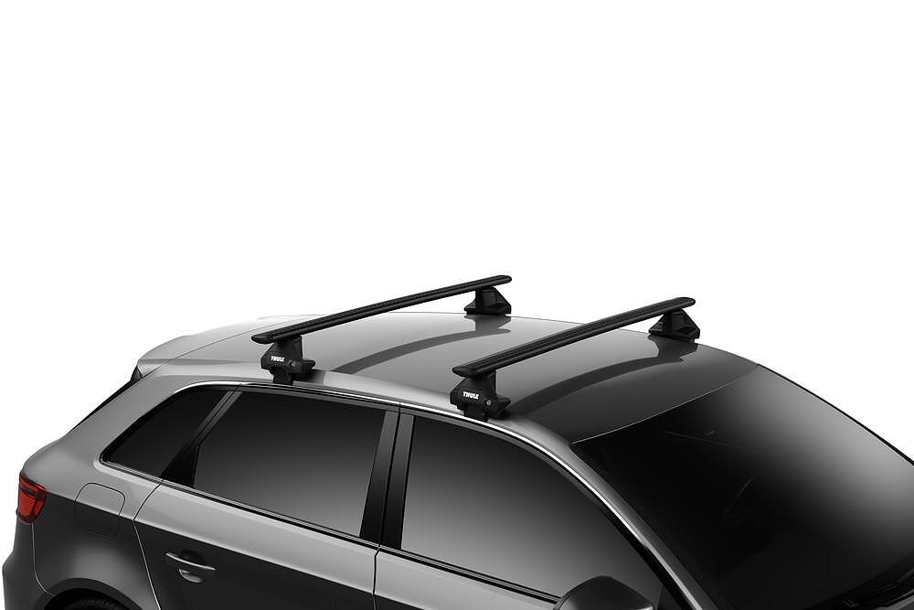 Черни товарни греди Thule 7105 Wingbar EVO за Renault Rafale модел БЕЗ надлъжни греди от 2024 година нагоре