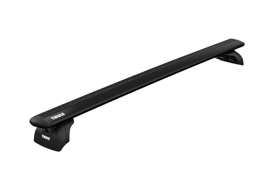 Черни товарни греди Thule 7107 Wingbar EVO Black за Toyota Corolla CROSS модел с вградени надлъжни греди