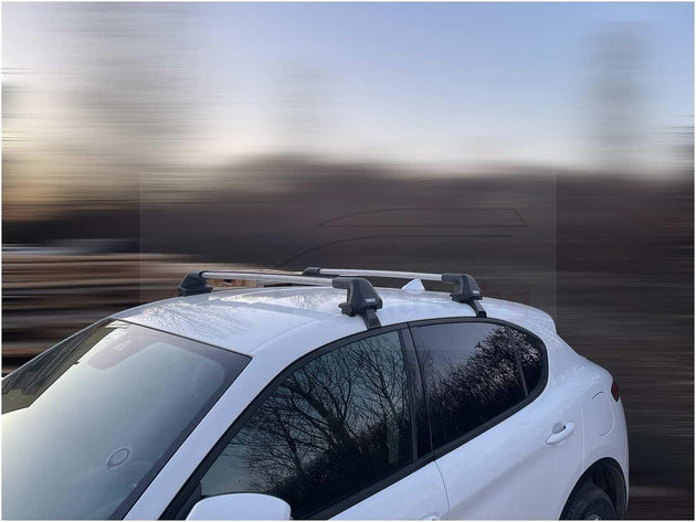 Черни товарни греди Thule EDGE 7205 Black за Alfa Romeo Stelvio модел БЕЗ надлъжни греди след 2017 година