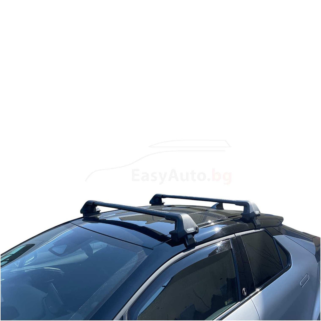 Черни товарни греди Thule EDGE 7205 Black за Toyota CH-R модел БЕЗ надлъжни греди от 2024 година нагоре