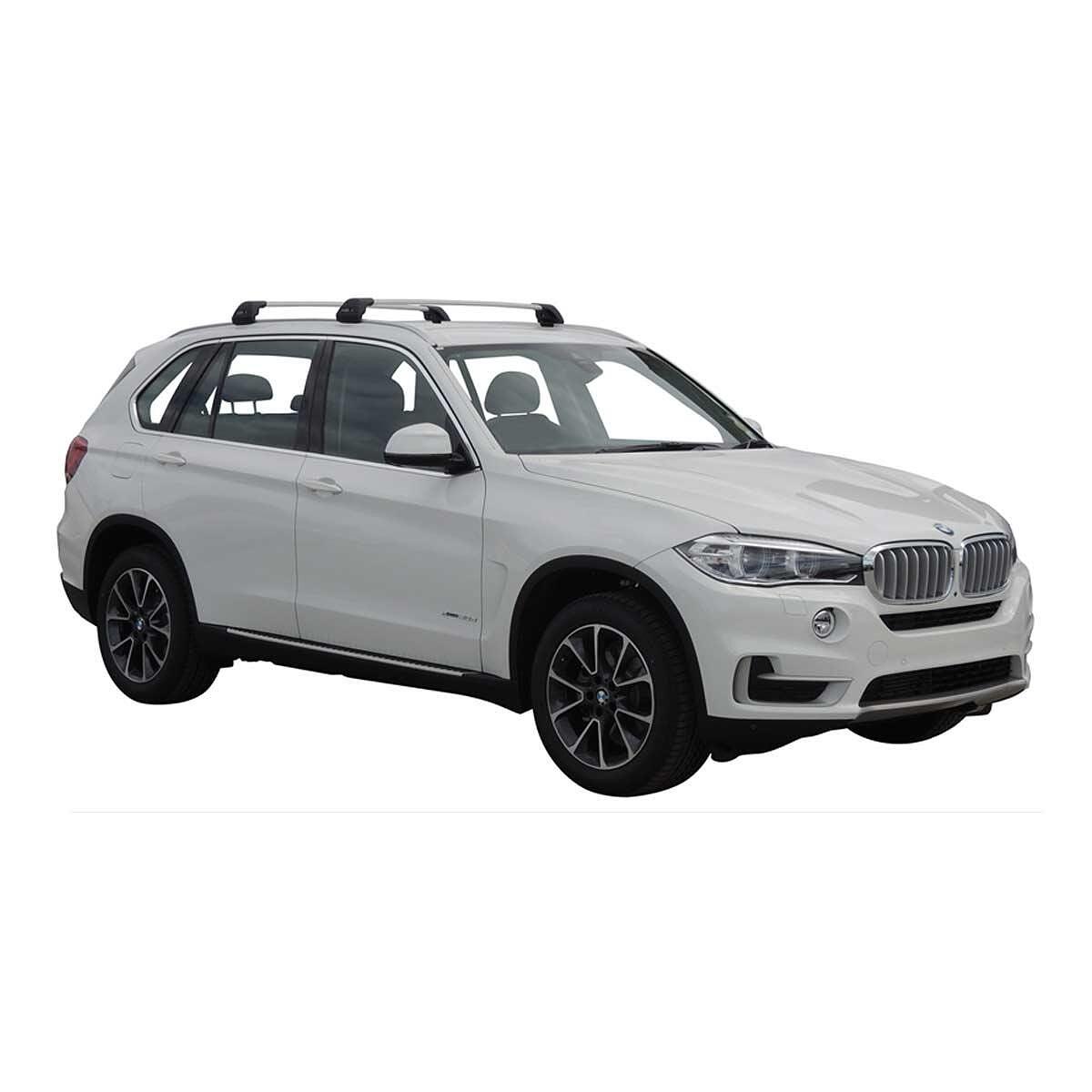 Черни товарни греди Yakima Flush за BMW X5 (F15), X5 (G05), X4 (F26) модели с вградени надлъжни греди