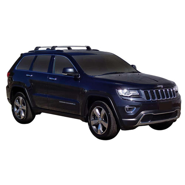 Черни товарни греди Yakima Flush за Jeep Grand Cherokee модел от 2011 година и нагоре