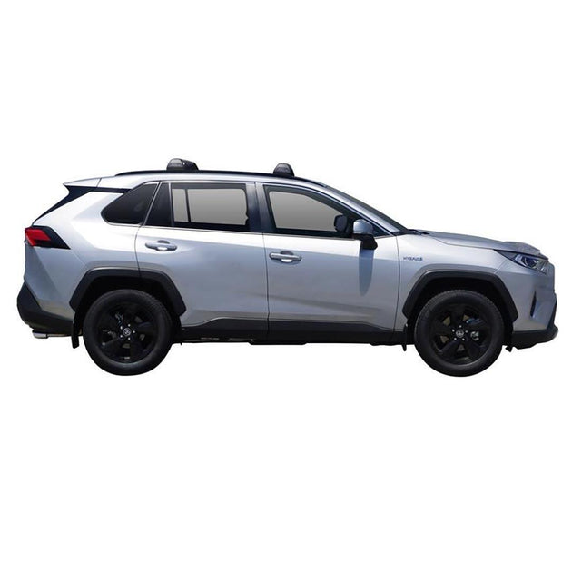 Черни товарни греди Yakima Flush за Toyota Rav 4 модел от 2019 година и нагоре