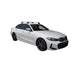 Черни Yakima Flush греди за BMW 3 серия (G20) модел от 2019 до 2023 година