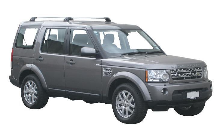 Черни Yakima Flush греди за Discovery 3 и Discovery 4 от 2004 до 2015 година