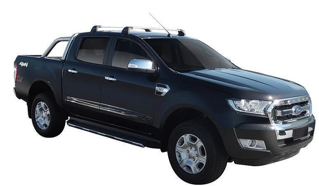 Черни Yakima Flush греди за Ford Ranger и Ranger RAPTOR Double CAB от 2012 до 2021 година