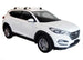 ЧЕРНИ Yakima Flush греди за Hyundai Tucson 2015-2021 година с вградени надлъжни греди