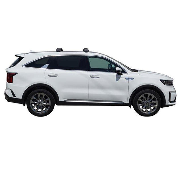 Черни Yakima Flush греди за KIA SORENTO след 2020 година с вградени надлъжни греди
