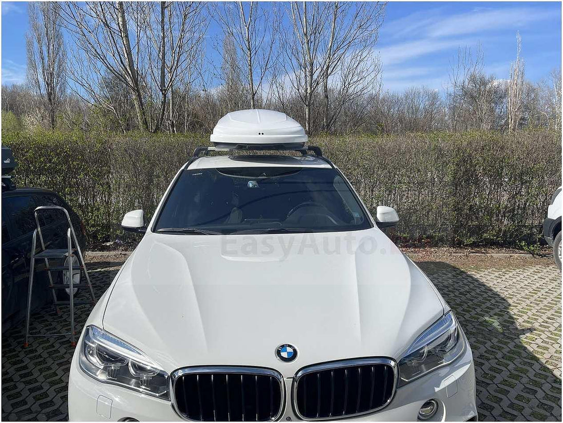Автобокс Hapro Traxer 8.6 бял гланц 530 литра