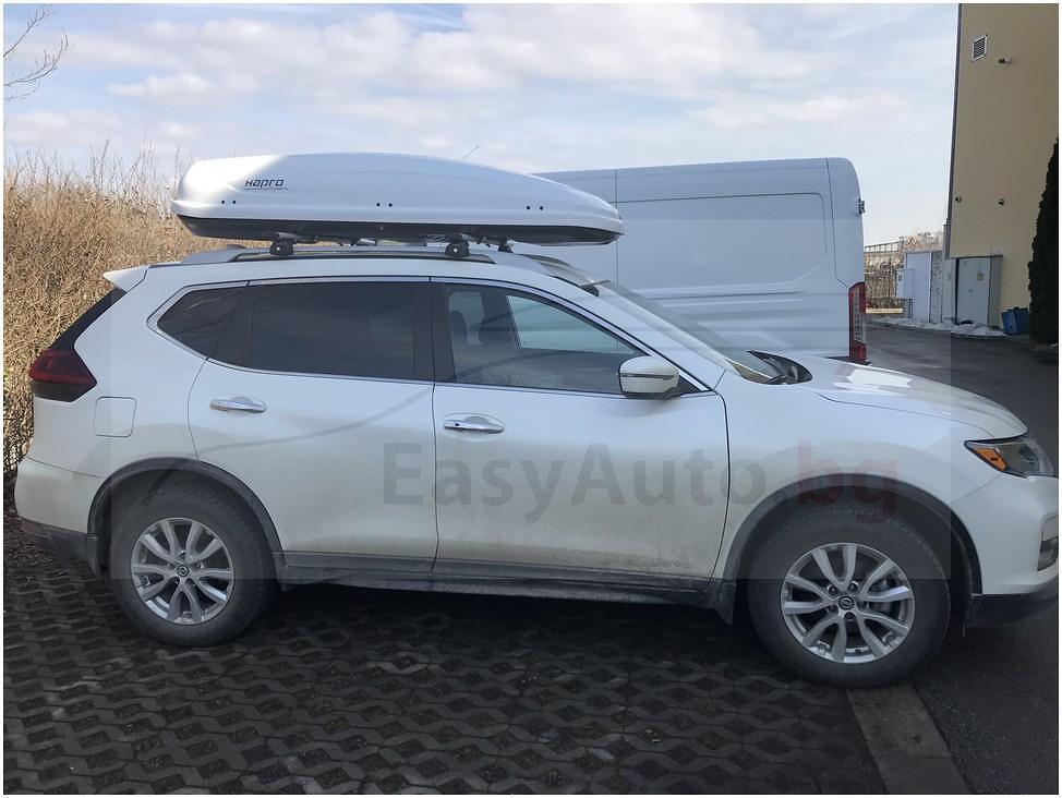 Автобокс Hapro Traxer 8.6 бял гланц 530 литра