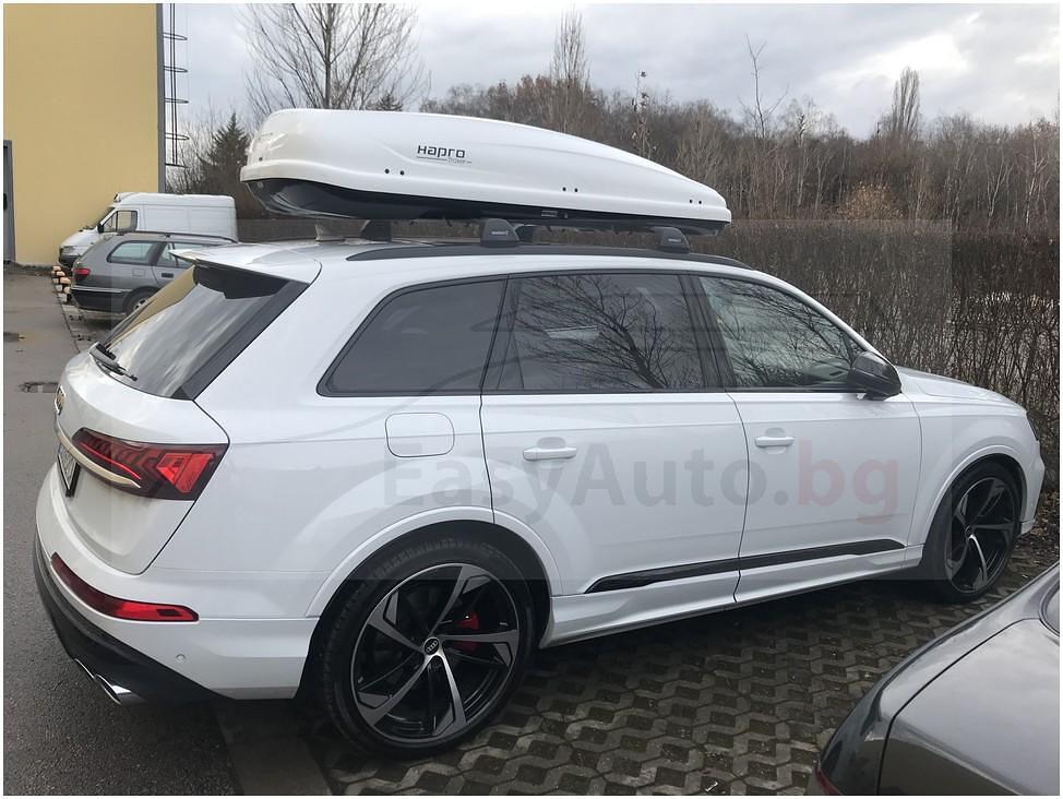Автобокс Hapro Traxer 8.6 бял гланц 530 литра