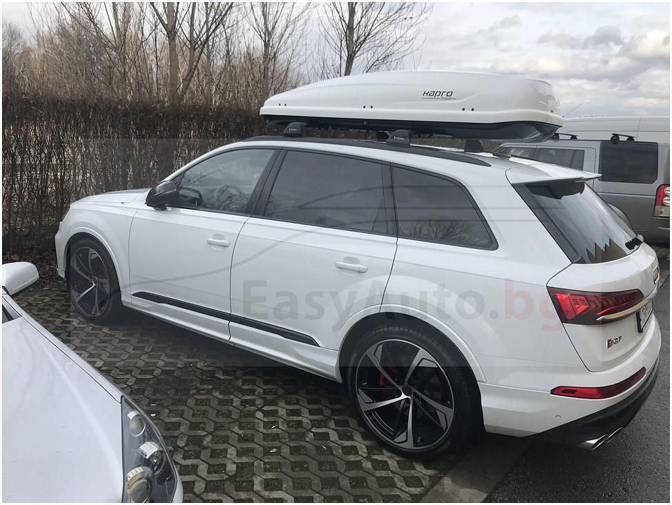 Автобокс Hapro Traxer 8.6 бял гланц 530 литра