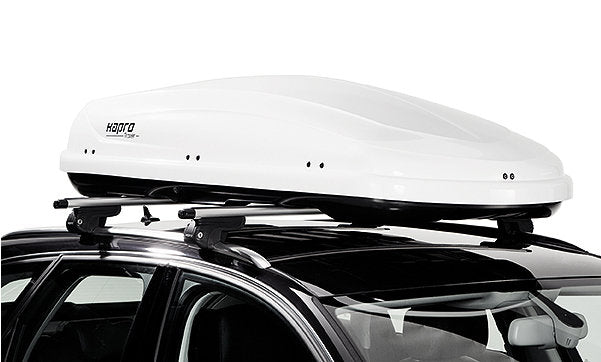 Автобокс Hapro Traxer 8.6 бял гланц 530 литра