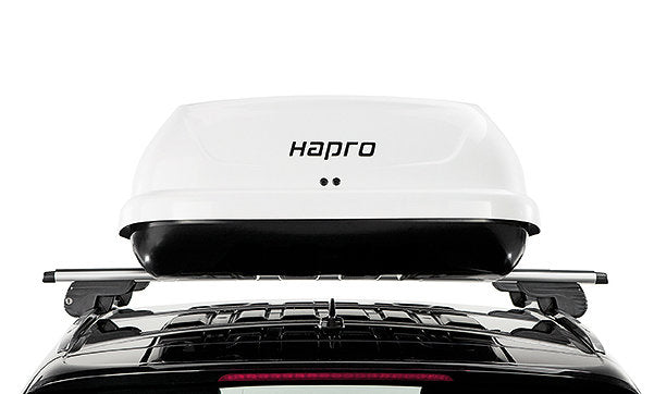 Автобокс Hapro Traxer 8.6 бял гланц 530 литра