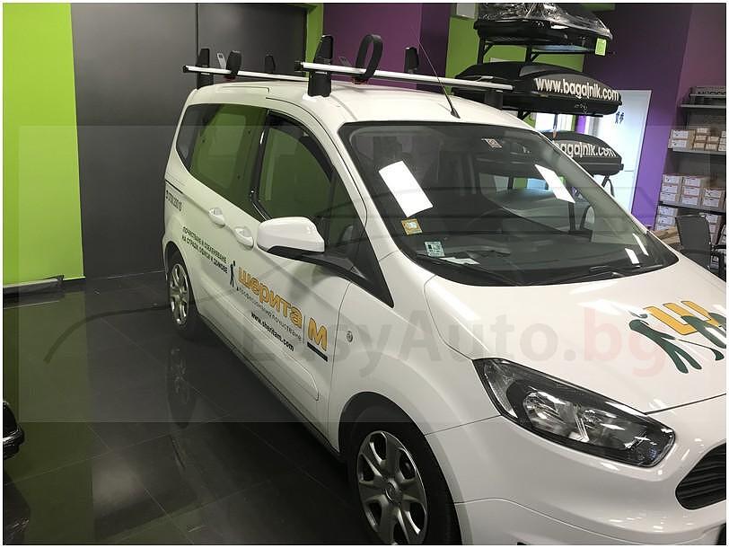 Комплект от 2 броя алуминиеви Kargo Plus греди за Ford Transit Courier и Tourneo Courier модел след 05/2014 година
