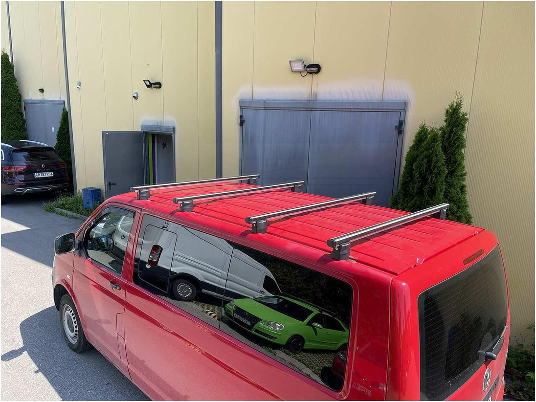 Комплект от 2 броя алуминиеви Kargo plus греди за VW Transporter T5, T6 и T6.1 модели от 2003 до 2021 година