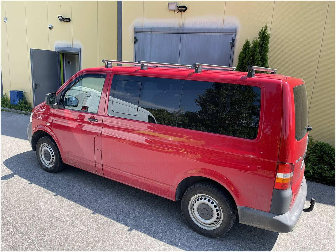 Комплект от 2 броя алуминиеви Kargo plus греди за VW Transporter T5, T6 и T6.1 модели от 2003 до 2021 година
