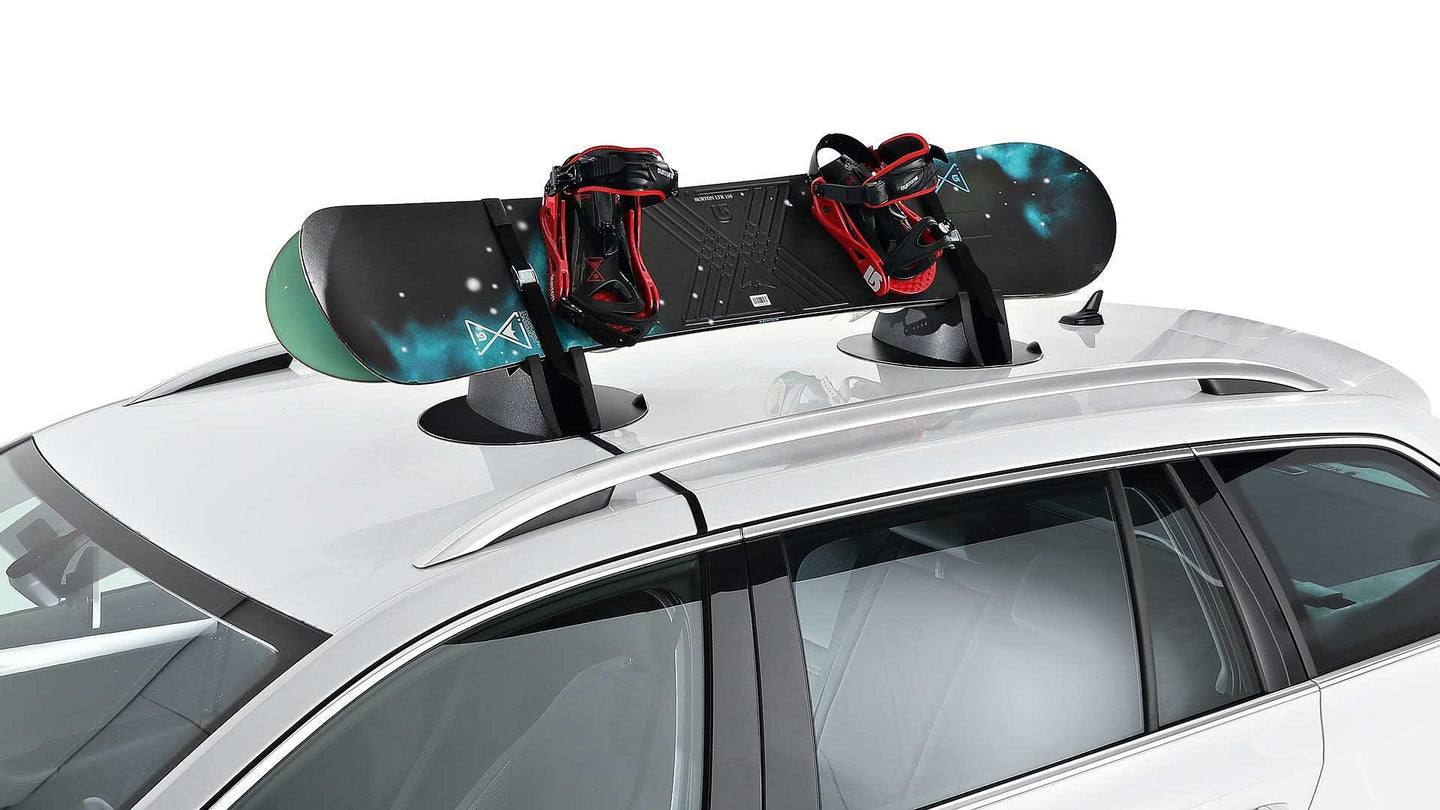 Магнитен багажник Fabbri Elisse Ski & Board за 2 борда или 2 чифта ски