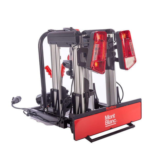 MontBlanc Sarek- Багажник за 2 велосипедa - монтаж на теглич