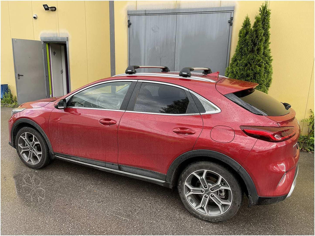 Напречни товарни греди Thule 7206 Flush rail EDGE SIlver