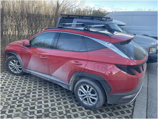 Напречни товарни греди Thule EDGE 7206 Silver за Hyundai Tucson модел след 2021 година