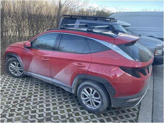 Напречни товарни греди Thule EDGE 7206 Silver за Hyundai Tucson модел след 2021 година
