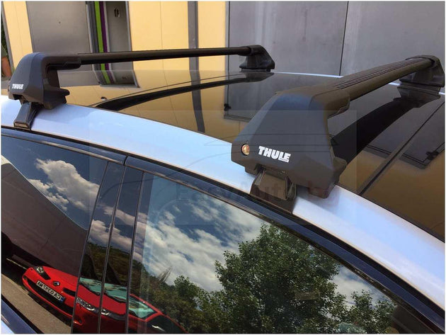 Напречни товарни греди Thule EDGE Black 7205 за Porsche Panamera Sport Turismo модел след 2017 година